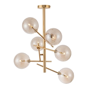 <span class=keywords><strong>Lustre</strong></span> en <span class=keywords><strong>boule</strong></span> de <span class=keywords><strong>verre</strong></span> moderne pour salle à manger, cuisine, salon, chambre à coucher, plafonnier suspendu, luminaires d'intérieur - Product Image 2