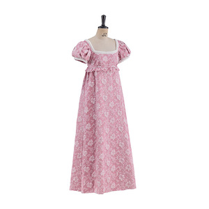 Costume de cosplay <span class=keywords><strong>Bridgerton</strong></span>, robe de bal vintage à taille haute, style régence, robe de thé victorienne pour femmes - Product Image 2