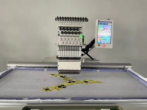 Máquina de bordado de una sola cabeza YunFu a la venta automática 500*1200mm gran área de bordado máquina de bordado de computadora comercial - Product Image 2
