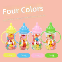 Bonbons en gelée de fruits en forme de biberon pour bébé, couleurs assorties, vente en gros