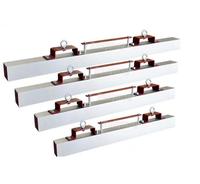 Balayeuse rotative 36 pouces Super Balayeuse Balai magnétique Chariot élévateur industriel Balayeuse magnétique robuste