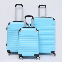 Ensemble de bagages et sacs de voyage américains, valise à roulettes pour hommes en or Rose, bagage indien, couleur personnalisée