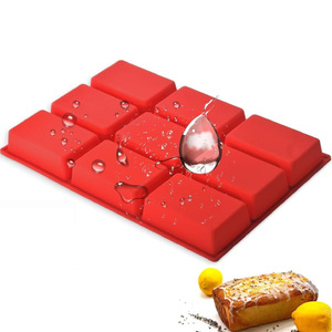 Cetakan Kue Silikon Persegi Panjang Produk Baru Lintas Negara, Cetakan Sabun & Roti Kreatif Model PFS02 Dikemas - Product Image 2