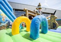 Bon marché gonflable de thème de mer centre de jeux, aire de jeux gonflable pour enfants