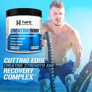 Gummies de créatine végétaliennes ODM sans sucre, supplément pré-entraînement pour les passionnés de fitness - Product Image 2