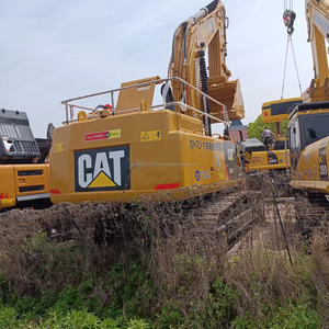 รถขุดมือสอง Cat 349 ราคาถูก รุ่นใหญ่ Caterpillar 349 พร้อมเครื่องยนต์และส่วนประกอบปั๊มหลัก - Product Image 5