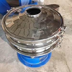 Crible vibrant rotatif vertical triphasé à haute efficacité pour le criblage du minerai de feldspath, avec élimination des impuretés magnétiques - Product Image 2