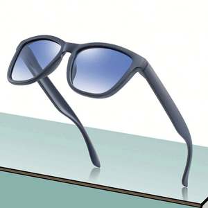 Lunettes de soleil polarisées carrées pour hommes et femmes, personnalisables, colorées, protection UV400, pour la conduite et les activités de plein air - Product Image 1