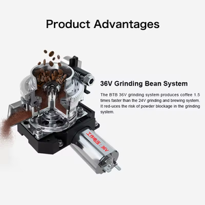 Máquina de Café Profesional con Pantalla Táctil, Máquina de Café Espresso Totalmente Automática para Negocios - Product Image 4