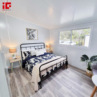 Maisonnette Conteneur Modulaire Démontable en Acier de Qualité Supérieure 20 pieds, Personnalisable, Préfabriquée, Moderne, pour Vente en Gros