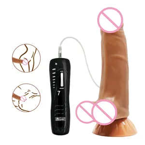 Neue Saugnapf Simulation Dildo Dildo Fisting flüssige Silikon Massage Stick weibliche Masturbation Gerät