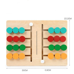 Nuovi giocattoli di sviluppo intellettuale per bambini <span class=keywords><strong>in</strong></span> <span class=keywords><strong>legno</strong></span> <span class=keywords><strong>Montessori</strong></span> <span class=keywords><strong>giochi</strong></span> educativi impilando set di blocchi da costruzione per ragazzi e ragazze CE - Product Image 6