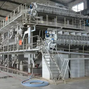 second hand 3800mm double wire kraft paper corrugated paper making machine for sale