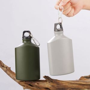 Bouteilles d'eau en aluminium personnalisées promotionnelles de 500 ml pour la randonnée, le cyclisme, les cadeaux promotionnels, au prix d'usine - Product Image 5