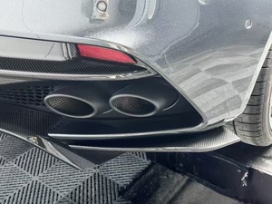 Kit Carrozzeria per <span class=keywords><strong>Aston</strong></span> Martin <span class=keywords><strong>DBS</strong></span>, Aggiornamento Stile 770, Labbro Anteriore in Fibra di Carbonio, Minigonne Laterali, Diffusore, Spoiler - Product Image 6
