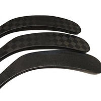 Bâton de hockey sur glace en fibre de carbone INNER Junior P28m, flexibilité 40, construction monobloc, points de flexion bas/moyen/haut, logo personnalisé, 330-580g