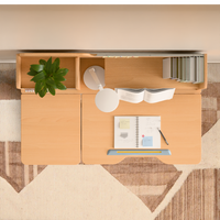 Bureau d'étude ergonomique pour enfants, construction en bois massif, hauteur réglable, design moderne, respectueux de l'environnement, pour chambre et bureau à domicile