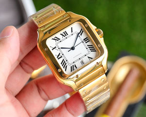 La scatola di orologi da uomo rossa lussuosa e di fascia alta è adatta per orologi meccanici automatici <span class=keywords><strong>Cartier</strong></span> e altre scatole regalo di marca - Product Image 3