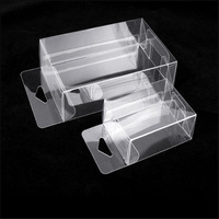 Boîte d'emballage cadeau personnalisée en PVC/PET transparent avec fenêtre et design imprimé pour le rangement