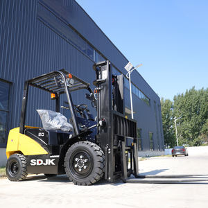 משלוח חינם מלגזה דיזל 3 טון 3.5 טון 4 טון עוצמתית EPA יורו 5 הנעה ארבע על ארבע לשימוש במחסן מלגזה דיזל - Product Image 5