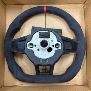 จัดส่งรวดเร็วสำหรับพวงมาลัยรถแข่ง Volkswagen Alcantara Golf7 MK7.5 GTI R Polo <span class=keywords><strong>Scirocco</strong></span> Jetta - Product Image 6