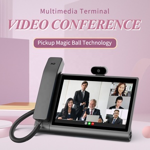 Thông minh VoIP IP điện thoại không dây video 10inch PoE Android SIP điện thoại máy tính để bàn cho văn phòng bệnh viện Elder mù - Product Image 6