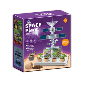 Kit de culture scientifique en plastique vert pour enfants HSD, jouets éducatifs pour la culture des plantes, âges 4-14 ans, 29x9.5x32.5CM - Product Image 6