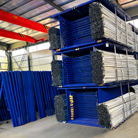 Andamio Plegable de Acero Galvanizado de Alta Resistencia, Capacidad de Carga de 800 kg, 5 Años de Garantía, Construcción de Hoteles