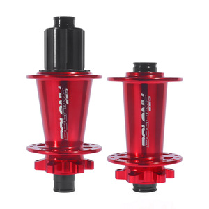 ดุมล้อจักรยานเสือภูเขาโบลานี 32H อลูมิเนียมอัลลอยด์ ดิสก์เบรก แบบปลดเร็ว สีแดงและสีดำ - Product Image 1