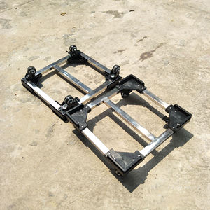 Personalizar desmontable ESD de aluminio de acero inoxidable de plástico en movimiento cajas caja de <span class=keywords><strong>dolly</strong></span> para la logística de negocios - Product Image 5