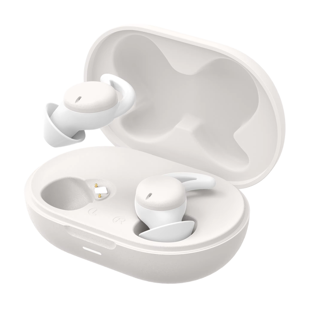 World First Hybrid ANC Sleep Earbuds Built-in White Noise Bluetooth TWS Earphone with 6 ENC Mics