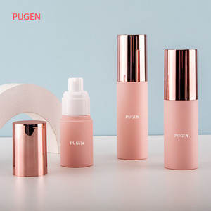 Nhà Máy Tại Chỗ Sang Trọng Vòng 30Ml/40Ml/60Ml/80Ml Nhựa Màu Hồng Phun Sương Chai Với Vàng Nắp Và Hộp - Product Image 6