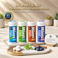 Dc24 Premium 100% Xylitol Menthes enrobées sans sucre |   Solution OEM/ODM à Marque Privée pour une Haleine Fraîche Longue Durée et Faible en Calories