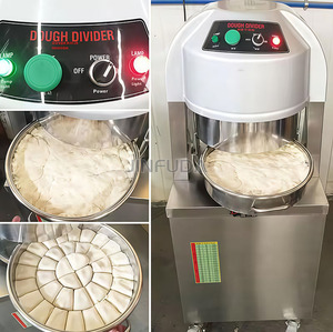 Máquina Divisora de Masa Sin <span class=keywords><strong>Gluten</strong></span> Totalmente Automática, 30 Piezas/Minuto, Cuchillas de Acero Inoxidable 304 para Panadería - Product Image 6