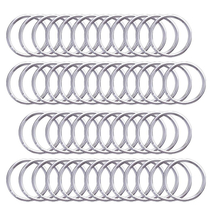 Cổ Điển Tự Làm Thủ Công Phụ Kiện Hợp Kim Kẽm Xoay Khóa Clip Kim Loại <span class=keywords><strong>Carabiner</strong></span> Móc Chìa Khóa An Toàn Snap Móc Tổ Chức Vòng Chìa Khóa - Product Image 4