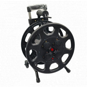 Anpassbare Outdoor-Kabeltrommel mit Elektrischer Aufrollvorrichtung für Mobile Stromverlängerung - Product Image 4