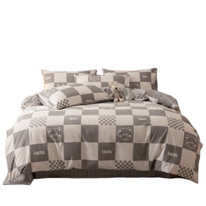 Bộ Ga Trải Giường Bằng Cotton Bộ Ga Trải Giường Bằng Vải Bông Tùy Chỉnh Bộ Ga Trải Giường Sang Trọng Bằng Cotton - Product Image 1