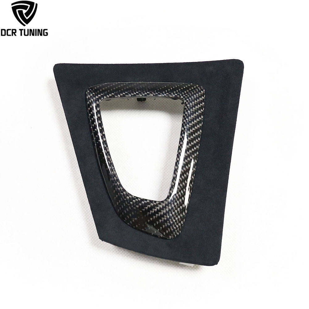 Fibre de carbone noir brillant