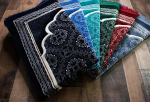 Tapis de prière islamique épais de haute qualité tapis de couverture de pèlerinage islamique musulman de Dubaï - Product Image 5