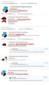 طاقية ليزر للشعر محمولة بشهادة CE LLLT طاقية ليزر دايود 272 للعلاج بالضوء الأحمر للشعر في المنزل لعلاج نمو الشعر ومنع تساقط الشعر - Product Image 5