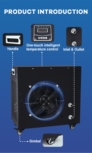 Bain de glace de récupération pour athlètes, récupération physique, avec salle de sauna, moteur de pompe haute précision, 220V/110V 500W - Product Image 2