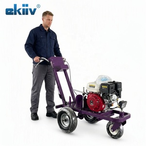 EKIIV M5 Premium, Máquina de Pintura de Líneas sin Aire a Gasolina, Bomba de 6.5Hp para Demarcación Vial Uniforme en Superficies de Carreteras - Product Image 5