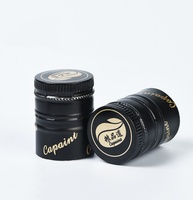 Bouchon de bouteille d'huile d'olive inviolable en aluminium de 31,5 mm avec insert verseur, vente en gros