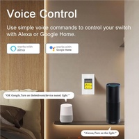 Lanbon WIFI Mesh Smart Switch Interruptor de luz de pared multifunción Smart Home Automation Interruptor de control de voz