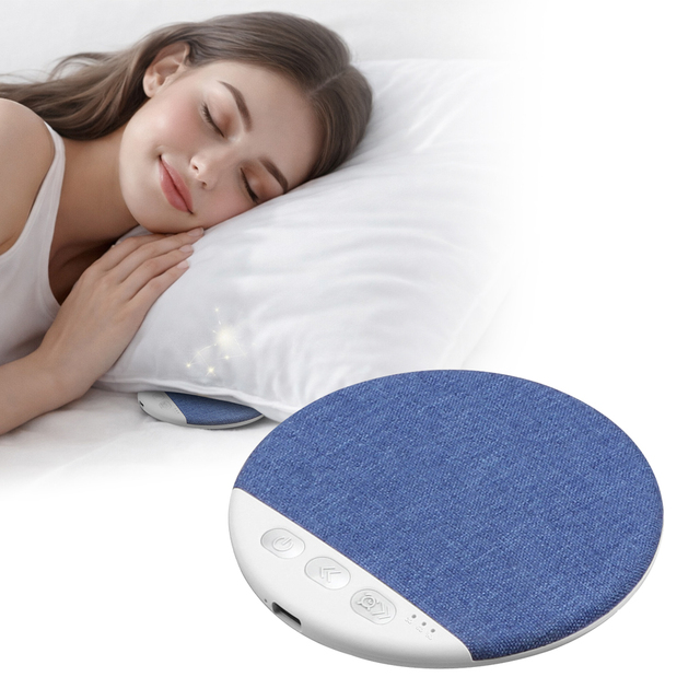 Pillow Sleeping Bedtime Bluetoothes Speaker Auto Timer Bone Conduction White Noise HiFi Stereo Wireless Speaker Help for Sleep