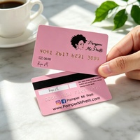 Carte de membre VIP en PVC avec impression numérique dorée, pelliculage brillant, carte de fidélité en plastique pour les hôtels et les paiements
