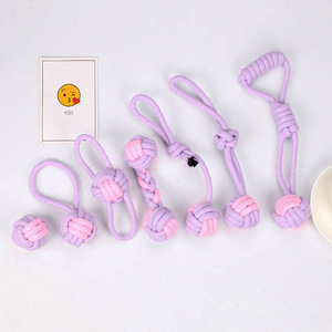 เชือกคอตตอนสำหรับสุนัขของเล่นแพ็คสำหรับสุนัขสุนัขของเล่นสำหรับสุนัขสุนัขสุนัขสุนัขสุนัขสุนัขสุนัขสุนัขสุนัขสุนัขสุนัขแบบมีหลายแพ็คความแข็งแกร่งสำหรับสุนัขสุนัขสุนัขสไตล์การ์ตูน - Product Image 3