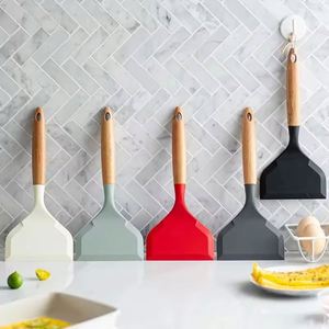New Kitchen Cooking Utensils Beef Meat <b>Egg</b> Kitchen Scraper Wide Pizza Cooking <b>Tools</b> Shovel Non-stick Spatula New Kitchen - Product Image 5