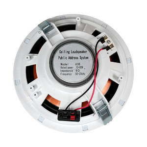 Nhà Cung Cấp Nhà Máy 8Inch 2-Cách Trong Nhà Loa Trần <span class=keywords><strong>25</strong></span> Watts PA Loa 70-100V Đồng Trục Loa Trần Cho Rạp Hát Tại Nhà - Product Image 6