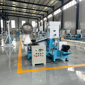 Machine flottante coulante d'extrudeuse d'alimentation de poissons Chaîne de production d'alimentation de crevettes et de poissons - Product Image 2